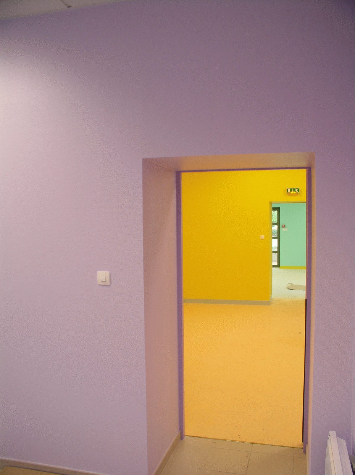 Intérieur d'une salle